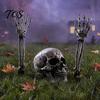 Creepy Skeleton Party Props Realistic Stake, Spooky Halloween Skull Hand Yard Easy Assembly Garden Ornaments Sign for Outdoor Lawn Graveyard