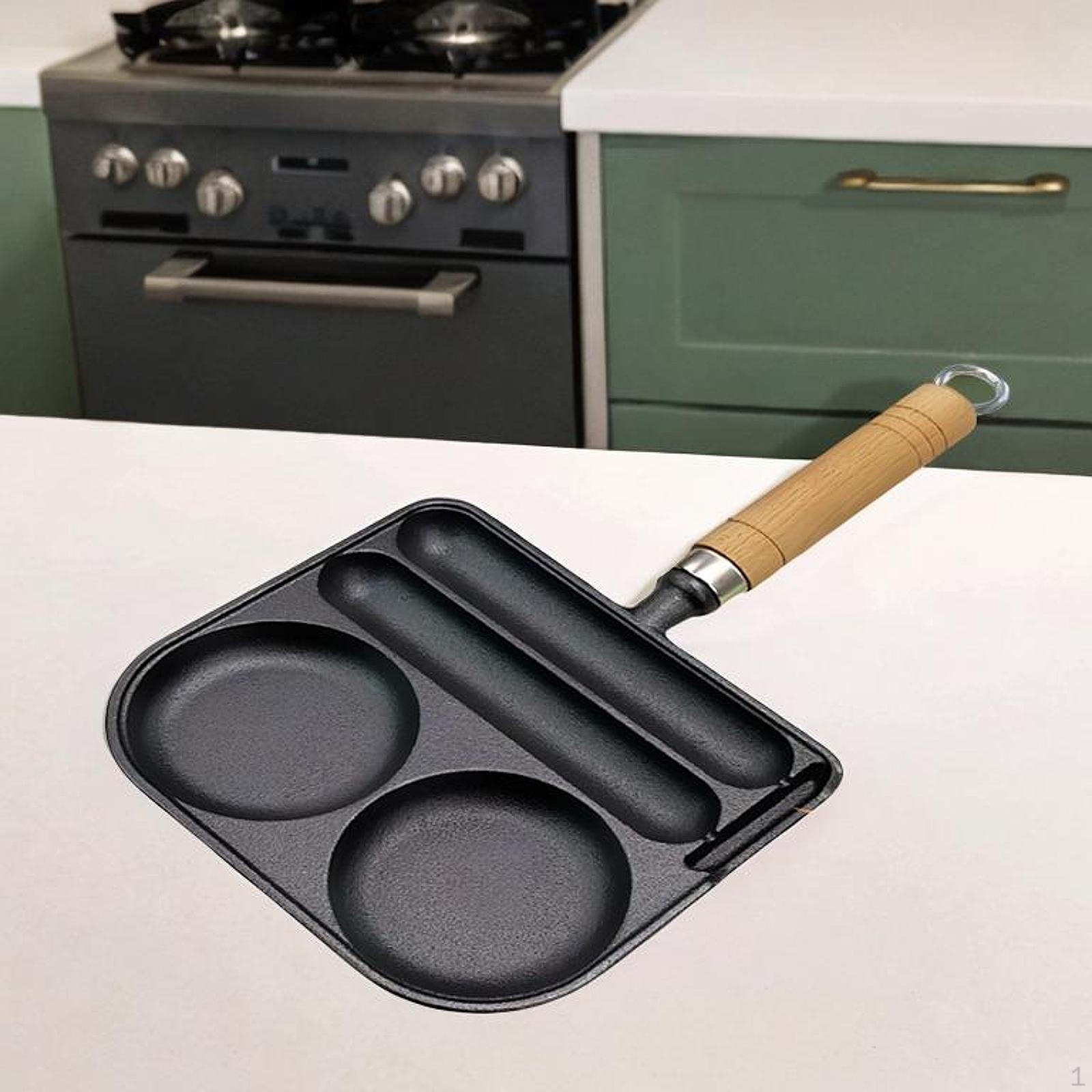 

Сковорода с антипригарным покрытием, грелка для масла, универсальная посуда, блинный омлет для подарков Egg Frying Pan