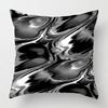 Modern Gray Black Abstract Geometric Cushion Cover Home Decor Pillow Cover Sofa Throw Pillow Cover