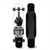 46IN Big Longboard Skateboard Boys Girls Beginners Adults Four-Wheel Street-Style Professional Double Rocker Maple Wood Dyed