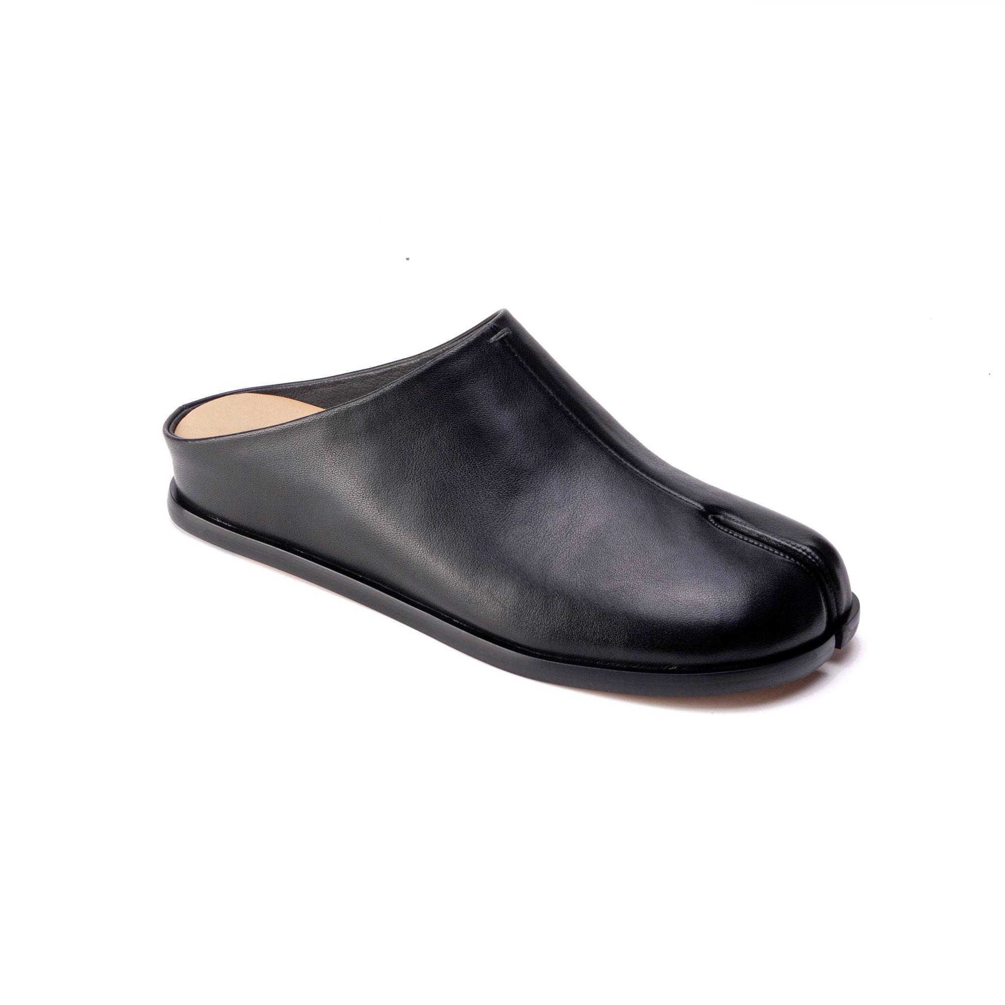 

Мода 2025 Новая Мода Толстый Каблук Женские Кожаные Туфли Мюли Мода Мелкий Круглый Носок Женский Комфорт Вечеринка Свадьба Туфли-Лодочки Тапочки 34 чёрный