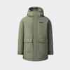 Men's Hooded Mid-length Down Jacket