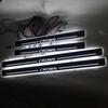 LED Door Sill Strips for 12th-14th Gen Emperor - 4-Piece Welcome Pedal Set