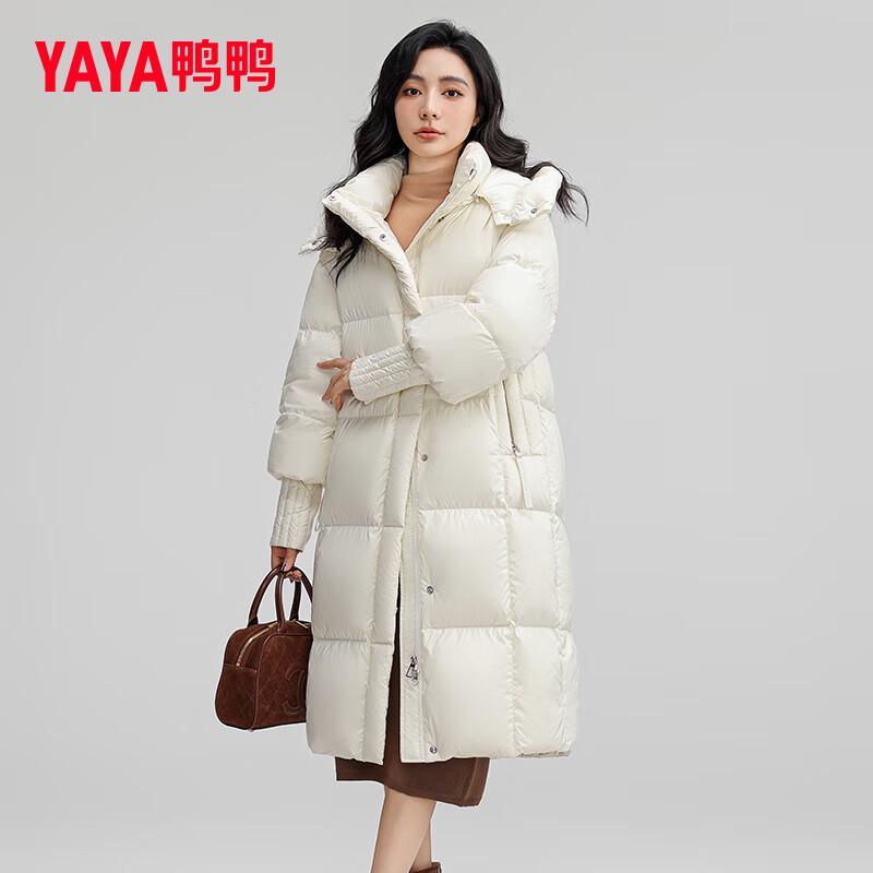 

Женский длинный пуховик с капюшоном YAYA 2024 M