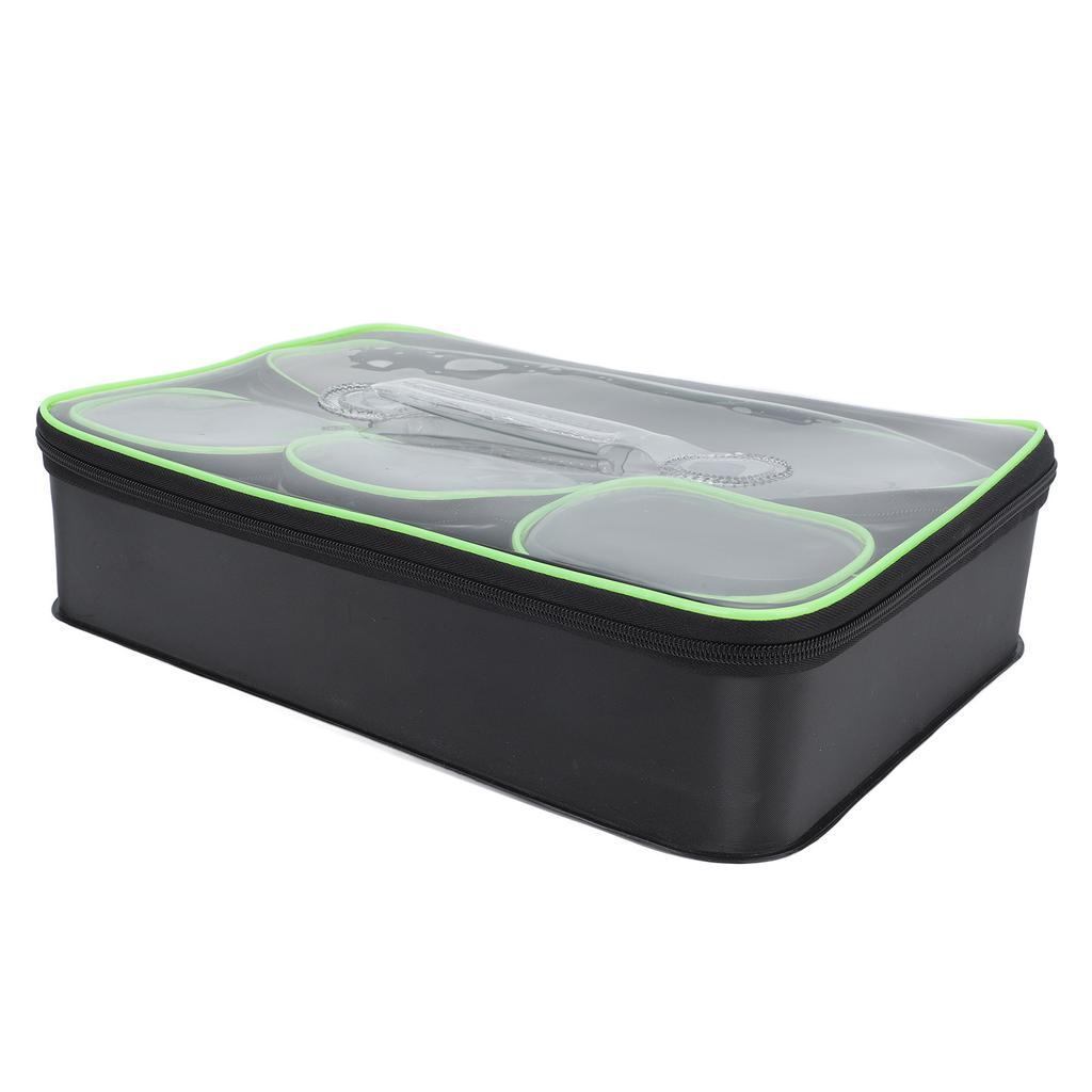 5Pcs Thickened EVA Fishing Tool Pouch Waterproof Fishing Tackle Box Wear Resistant Large Capacity Lightweight Storage