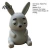 Fun Office Stationery Holder 3D Printed Rabbit Pen Holder Large Capacity Desk