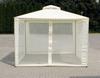 Pavilion Garden Tent Gazebo With Mosquito Net Beige