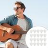 20Pcs Metal Guitar Pick Plectrums Bright Sounds Stainless Steel Guitar Pick for Electric Guitar Bass Ukulele Enduring