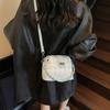 New summer women's bag shoulder armpit bag messenger bag simple plaid small square bag versatile handbag