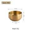 304 Stainless Steel Double-Layer Korean Rice and Soup Bowl with Lid for Kids