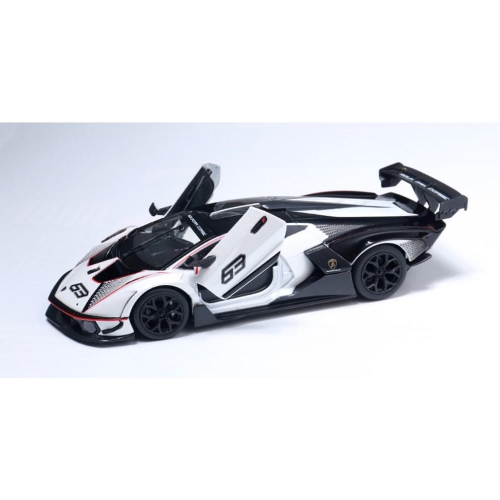 Burago 1:1:24 Lamborghini Essenza SCV12 Die-Cast Modellauto, Weiß
