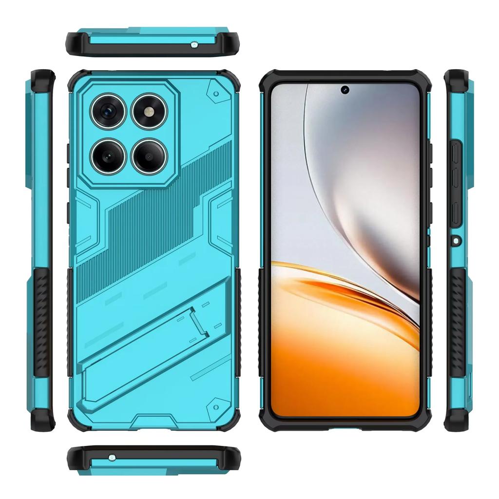 Luxury Heavy Duty Armor Phone Case For Motorola MOTO Edge 60 50 Fusion G24 G04 E14 With Kickstand Hard PC Shockproof Back Cover