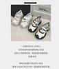 Ugly cute hollow little white shoes women's sandals spring and summer new chic niche Velcro Mary Jane platform sports shoes