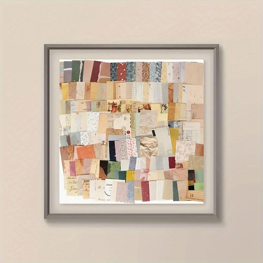 Kolekce 360 ​​kusů vintage papíru pro scrapbooking - unikátní estetický dekorativní řemeslný papír pro kreativní deníky, DIY umělecké projekty a ručně vyráběné přáníčka