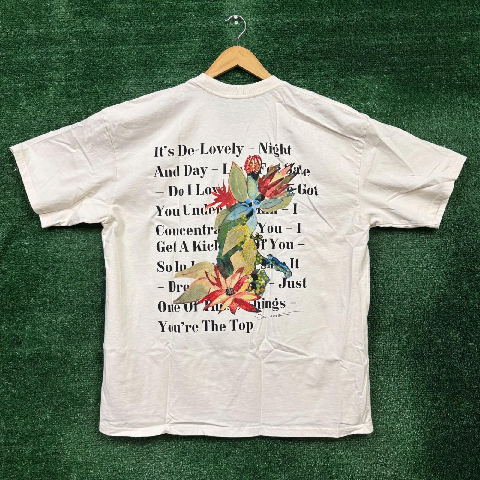 Tony Bennett & Lady Gaga Love For Sale Tracklist T- Size Extra Large Unisex T-Shirt S