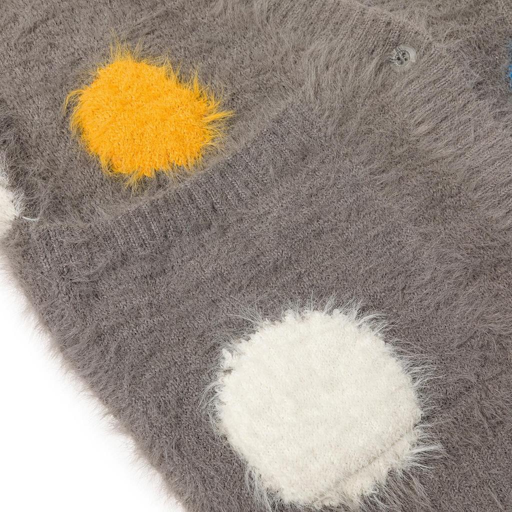 Vans Zhang Quan Snake Year Limited Edition Warm Comfortable Versatile Long Sleeve Knit Sweater Women Sweater Brown VN000P6RETT