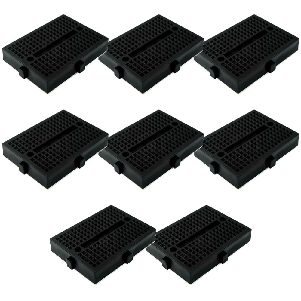 1-10PCS SYB-170 Mini Solderless Prototype Breadboard 170 Holes Breadboard Prototype Board 35x47mm for Small DIY Kits
