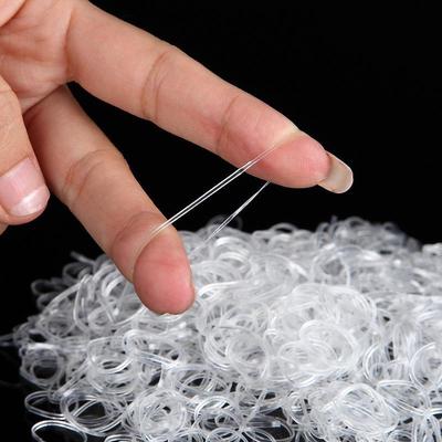 1000 Stück/Packung: Ein Griffband für ein transparentes Gummiband zum Binden eines Bandes zum Binden eines Werkzeugs