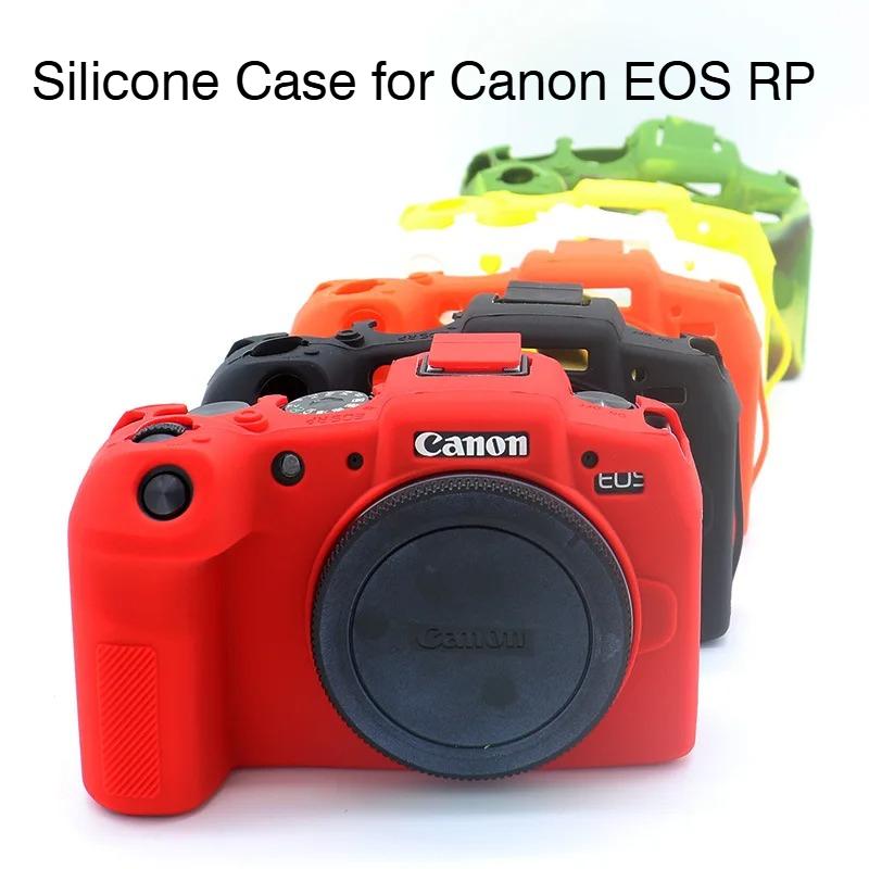 Custodia in Silicone per Fotocamera Mirrorless Canon EOS RP - Copertura Morbida Protettiva