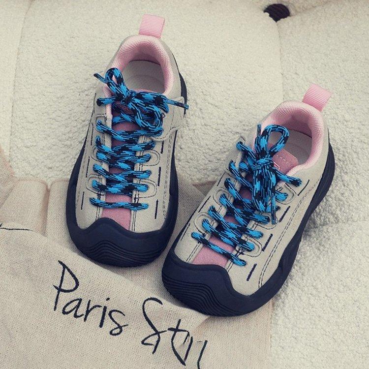 

Children s hiking shoes spring and autumn boys baby functional shoes 2025 autumn new girls sports shoes lightweight running soft-soled shoes 36 розовый