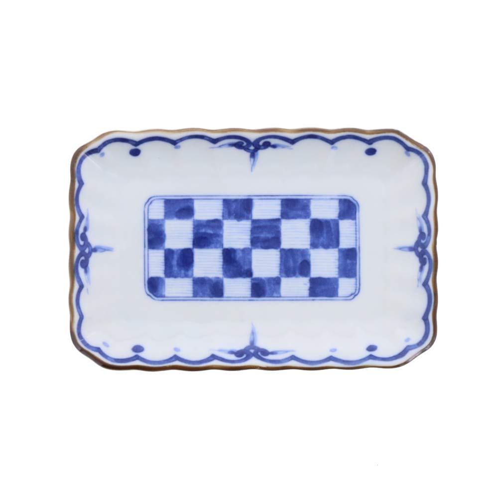 

Посуда Ист Якимоно Квадратная Японская Прямоугольная Длинная Тарелка для Подачи Гарнира к Жареной Рыбе, 19.5см, Тарелка, Посуда, Тарелка, Тарелка, Тарелка, Тарелка,