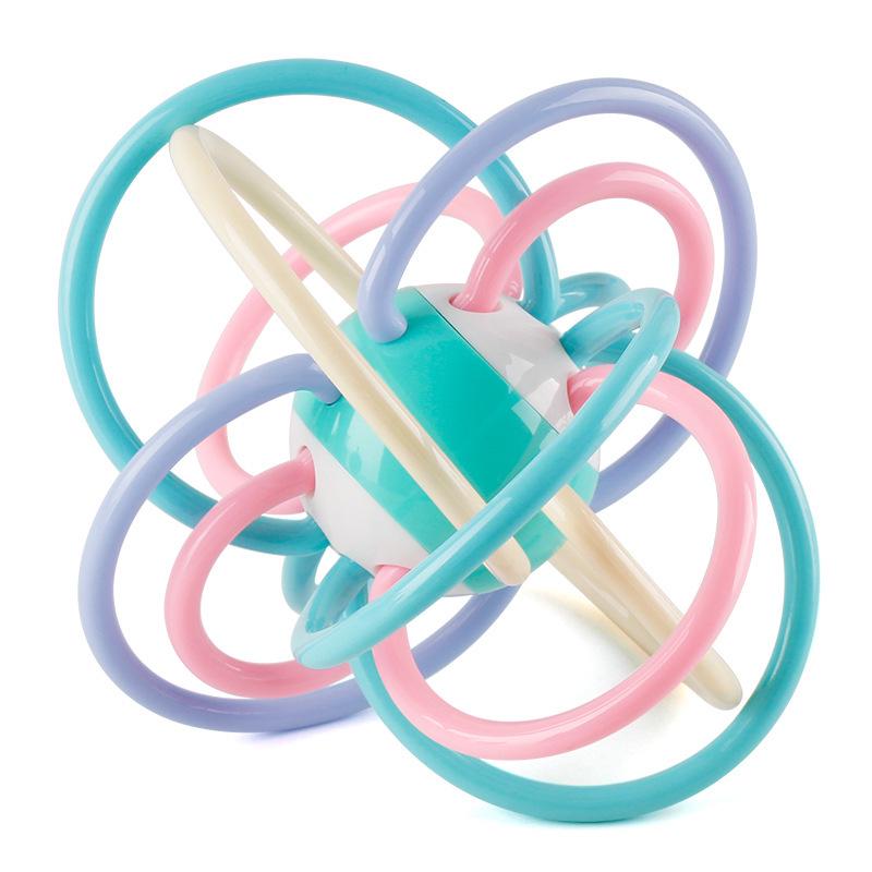 Manhattan Baby Teether & Grasping Toy (0-1 Year, 3-6 Months)