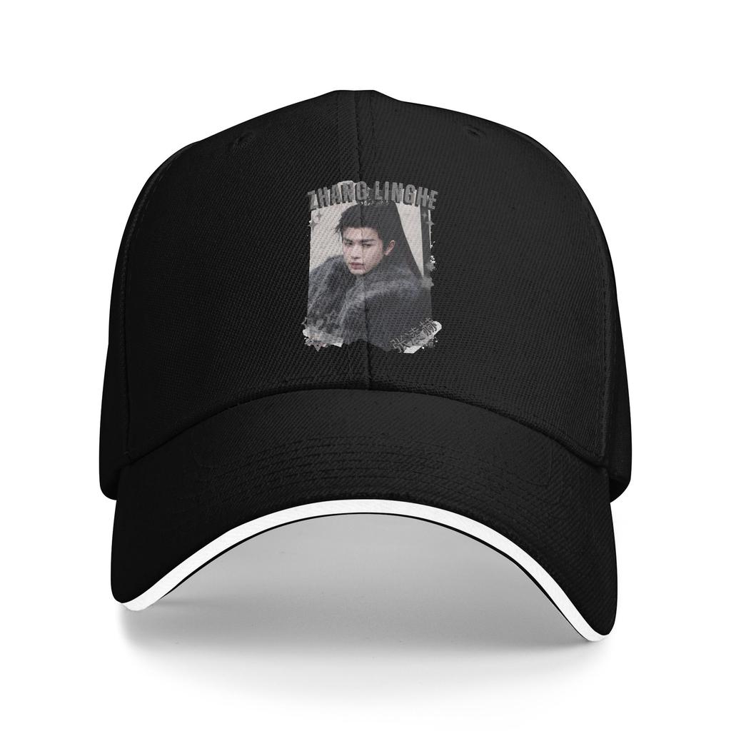 Zhang LingHe Baseball Caps Fashion Pursuit of Jade Zhu Yu Sandwich Hat Men Women Adjustable Dad Hat Fishing