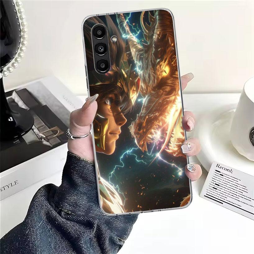 Saint Seiya Cool Phone Case For Samsung Galaxy A13 A14 A15 A16 A17 A53 A54 A55 A56 A57 A33 A34 A35 A36 A37 A23 A24 A25 A26 Galax