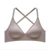 Comic chest small chest big seamless bra sexy bra summer beauty back expansion neck underwear