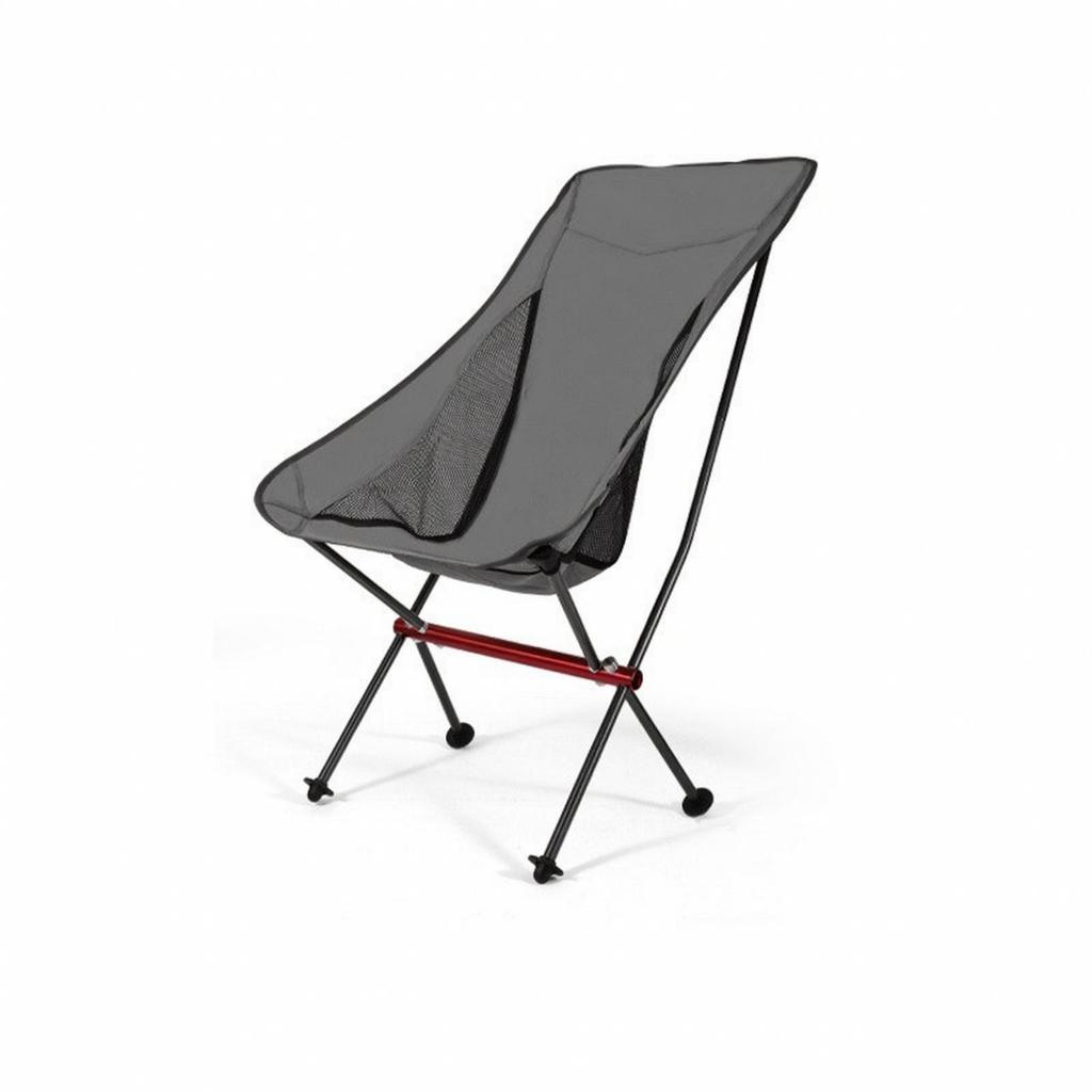 Portable High Back Folding Camping Chair Strong Support