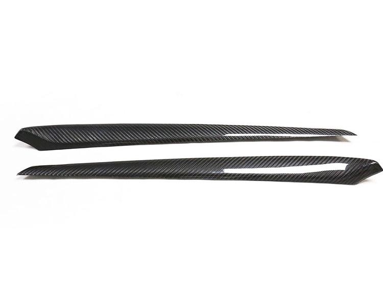 Tesla Model Y Dry Carbon Interior Door Trim Sticker Set