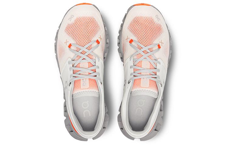 On Running Cloud X 3 Ivory Alloy Women's 60.98252