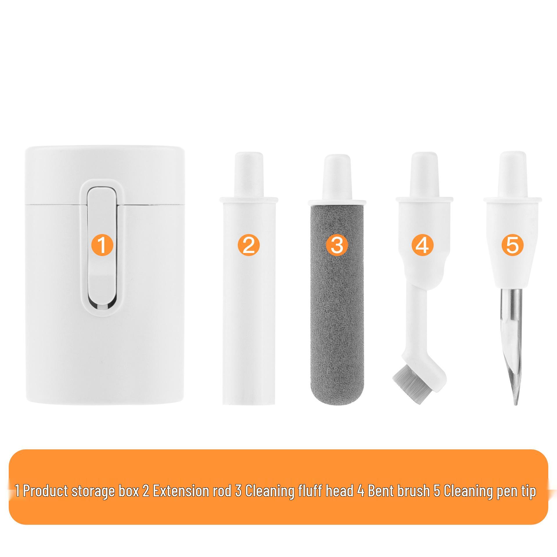 

Q5D-Q20 Portable Cleaning Kit: Multifunctional Brush & Earphone Cleaning Pen for Phones & Keyboards