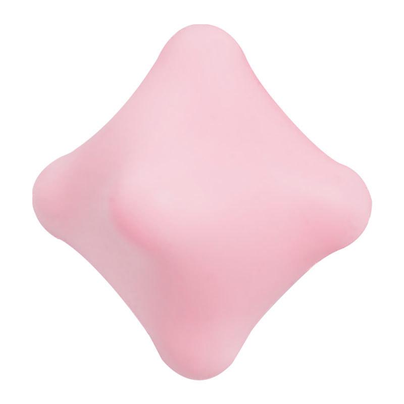 Fitness Massage Press Faszienball Muskelentspannung Silikon Massageball Drehen mit einer Hand Faszienball Silikon Sechskantball