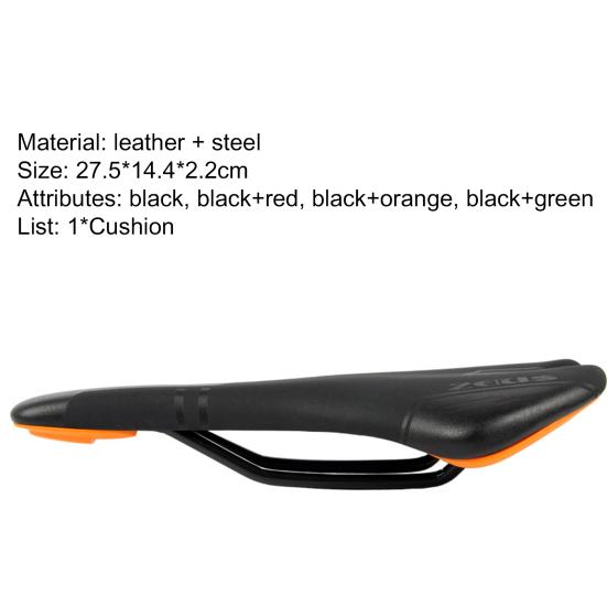 ZEIUS Comfortable Cycling Bicycle Saddle Racing Seat Cushion for MTB