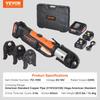 Pro Press Tool Pipe Crimping Kit Press Tool Battery Kit V15 V22 V28