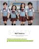 Summer 2020 British Style Primary School Uniform Set for Boys and Girls