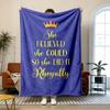 Sigma Gamma Rho Soft and comfortable flannel Suitable for sofas living rooms outdoor camping travel and also makes a great anniversary gif