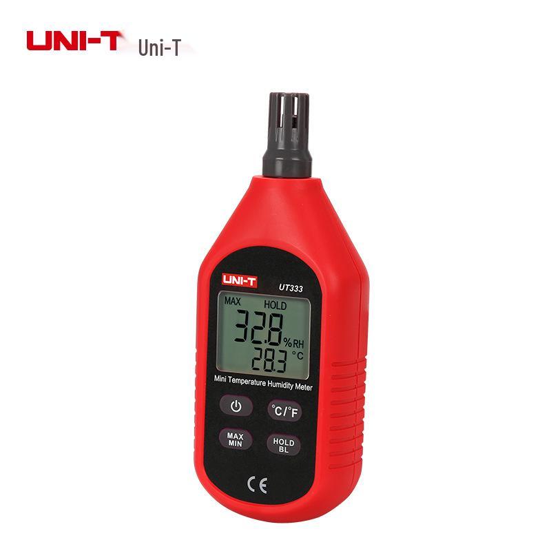 Uni-T UT333 Digital Indoor/Outdoor Handheld Thermohygrometer for Industrial, Agricultural, and Household Use