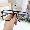 New Fashion Vintage Oversized Reading Glasses Unisex Anti Blue Rays Leoaprd Square Eyeglasses Antifatigue Computer Eyewear