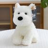 Cute Simulated Dog Plush Toy Children's West Highland Doll Cute Pet Husky Home Decoration