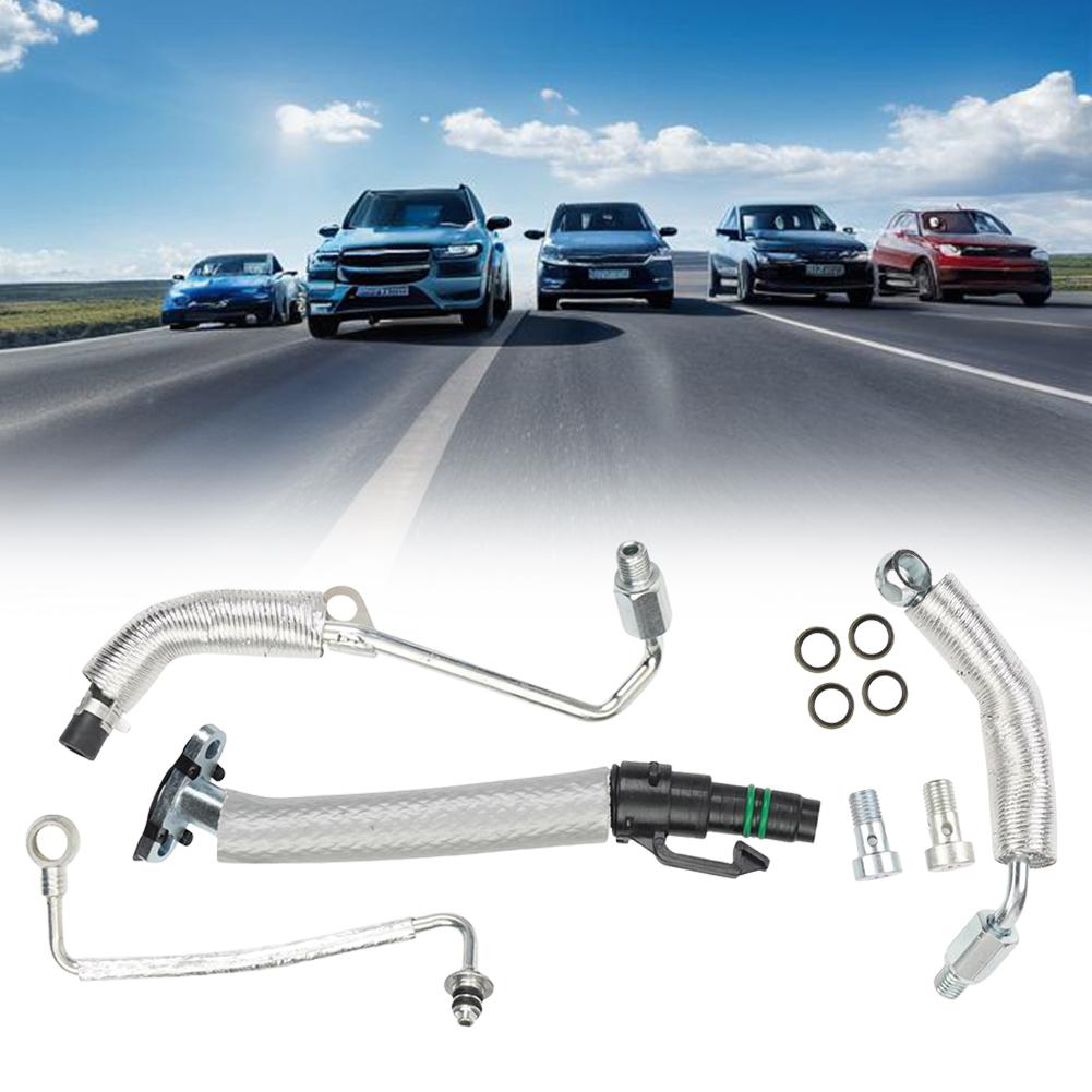 Turbocharger Oil Return Feed Tube Hose 55568031 55592600 25198546 55567067 55587854 for Chevy Cruze Sonic Trax for Buick Encore