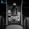 Automatic Car Gear Shift Trim Real Soft Carbon Fiber Sticker LHD RHD For Mazda 3 Axela BP 2019 2020 2025 2025 2025 2025 2025