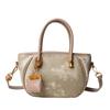 Niche design retro handbag women's new fashion versatile shoulder messenger bag bucket bag