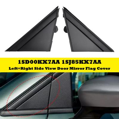 2X Copertura Modanatura Finitura Bandiera Specchietto Retrovisore Esterno Laterale Sinistro+Destro per Fiat 500 12-19