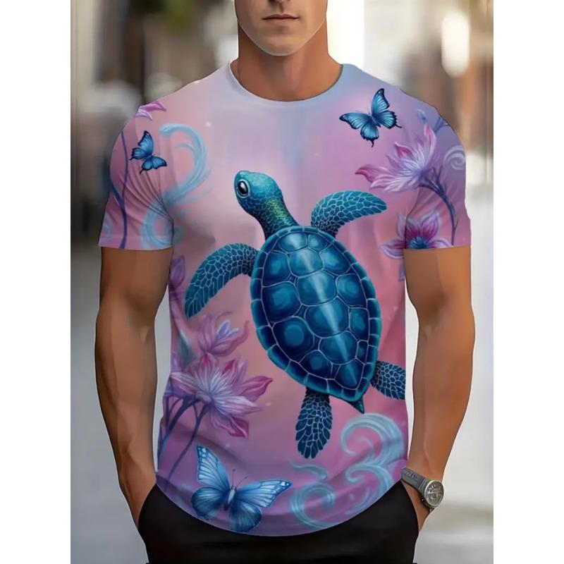 

[Pilsen Selection] Men s fashionable casual short-sleeved breathable T-shirt XL