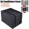 New Black Window Air Conditioner Cover Heavy Duty Oxford Cloth Dust-proof Cover Insulation Defender Outdoor Outside Window