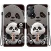 Handmade PU Leather Flip Case for Redmi Note 12 Pro 4G/ Redmi Note 11 Pro (4G 5G) Anti-Slip Shockproof Cover with Wrist Strap & Heart/Rose Cat Designs