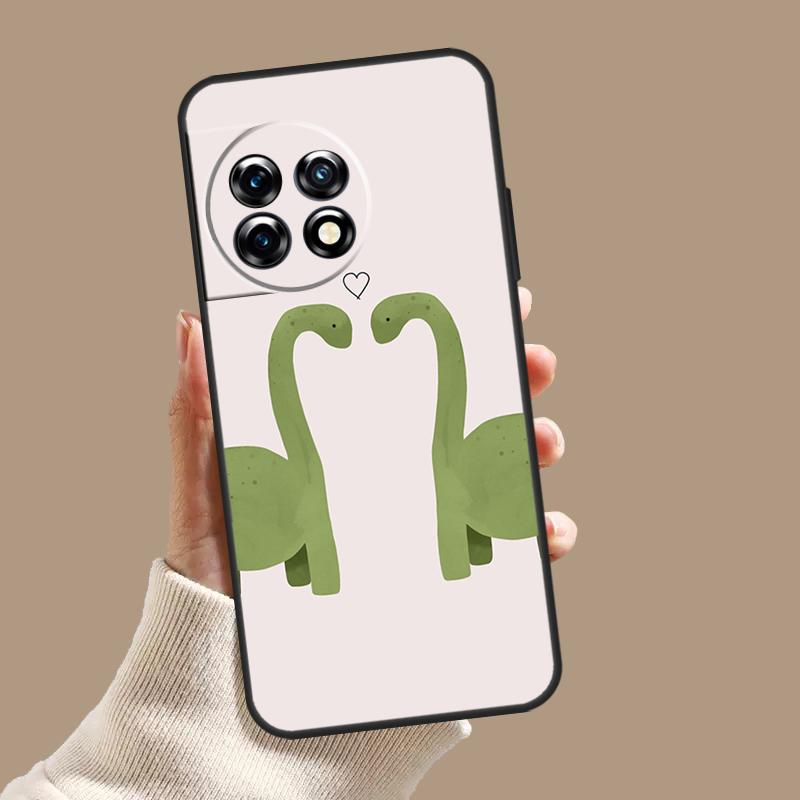 Dinosaur Collage Case For OnePlus Nord 5 CE 3 4 Lite N20 N30 OnePlus 15 13 12 11 10T 13T 13R 8 9 10 Pro Cover