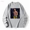 Alex Pereira T Shirt long or short sleeves vintage Washed Stylish graphic fashion streetwear Stretched Versatile Slightly